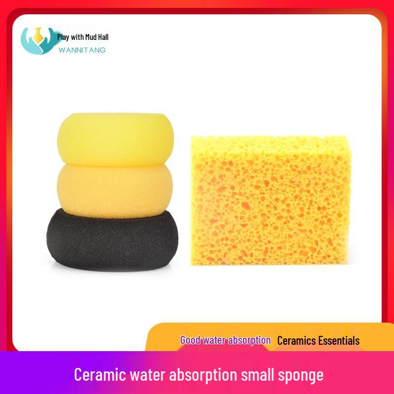 Pottery Tools: Sponge for Water Replenishment & Greenware Cleaning