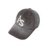Washed Logo Ball Cap Ash Grey