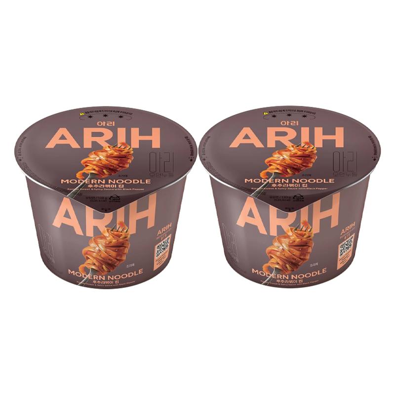 Paldo BTS Nudeln [ARIH] Moderne Nudeln Koreanische Gebratene Nudeln im Becher 125g  (7 Geschmacksrichtungen, 23 Optionen)