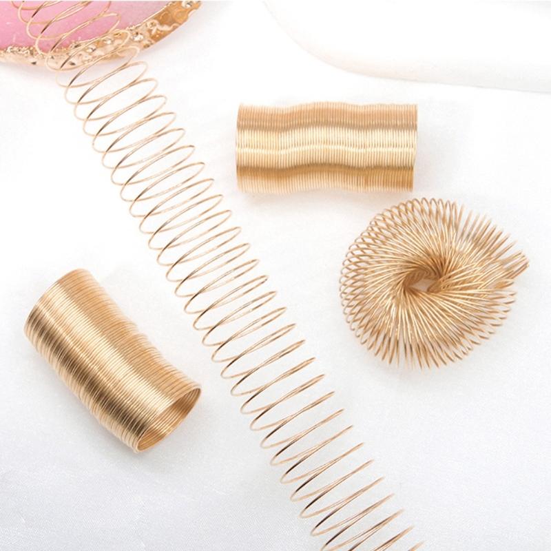 69 Loops Jewelry Wire Memory Beading Wire Steel Memory Wire Cuff Bangle Bracelet for Jewelry Making Supplies Necklaces