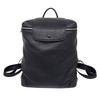 Women'S Backpack Leather Black First Layer Cowhide Backpack Versatile High-End Women'S Bag Bucket Women'S Bag
