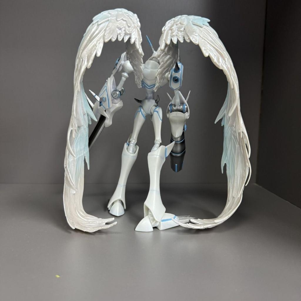 20cm/7.87in Anime Digimon Adventure Figure Omegamon Merciful Mode Action Figures Pvc Statue Collection Model Toys Gifts