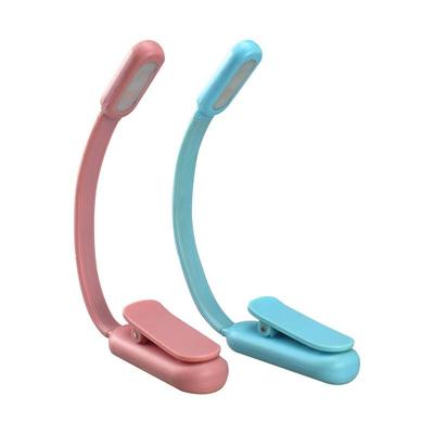 Stepless Dimming LED Book Clip Light - Battery Operated for Nighttime Reading