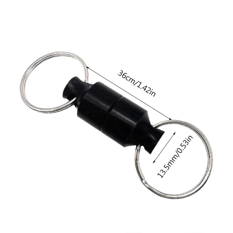 Fishing Tools Hook Magnet Buckle Fly Fishing Magnetic Net Release Hanging Holder Lanyard Clip Carabiners Magnet Buckle