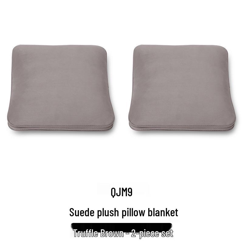 Multi-functional Suede Plush Pillow/Air Conditioning Blanket/Car Accessory