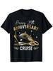 Men's & Women's 20th Anniversary Matching T-Shirt Gift - Soft Breathable Crew Neck Short Sleeve Shirt with Random Print Suitable for Cruise Wedding, D