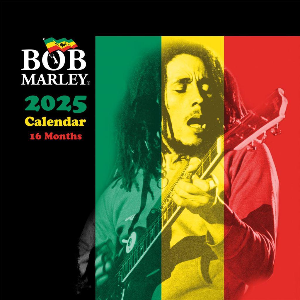 Bob Marley 2025 Square Calendar