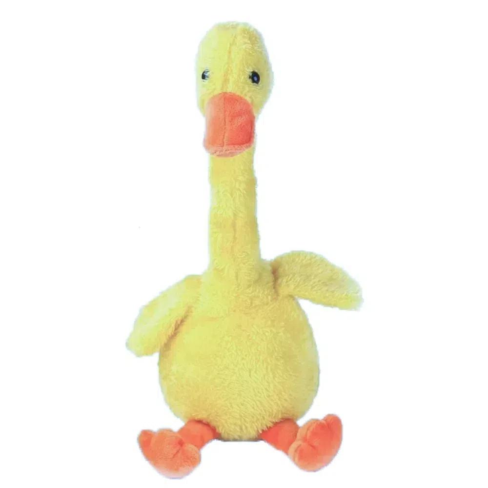 Talking Animals Electric Duck Plush Toy Music Singing Dancing Duck Toy  Children