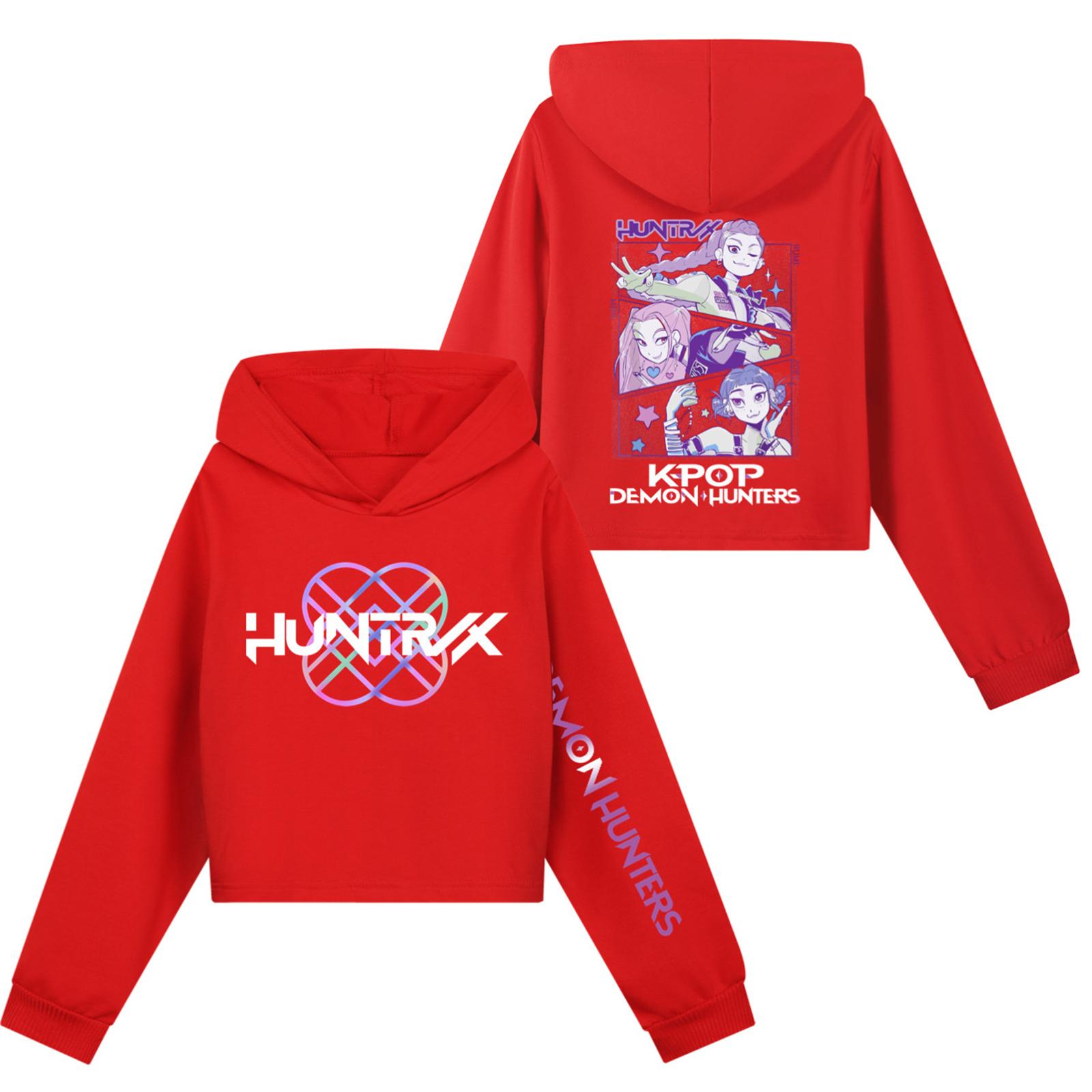 

Детский пуловер с длинным рукавом, свободного кроя, с принтом букв, капюшоном на шнурке 110 красный