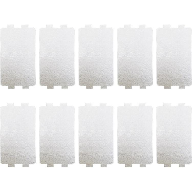 10PCS Mica Sheets Heat Resistant Cuttable Mica Pate Microwave Waveguide Replacement Part Suitable for Cooking Devices 1