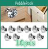 Cabinet Crystal 10pcs 30mm Knob With Screws Diamond Shape Drawer Cupboard Handle Pull Home Decor