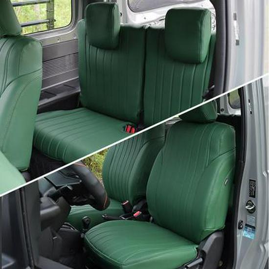 3-Door Jimny 2018+ JB64 JB74 Leather Premium Full Surround Seat Covers