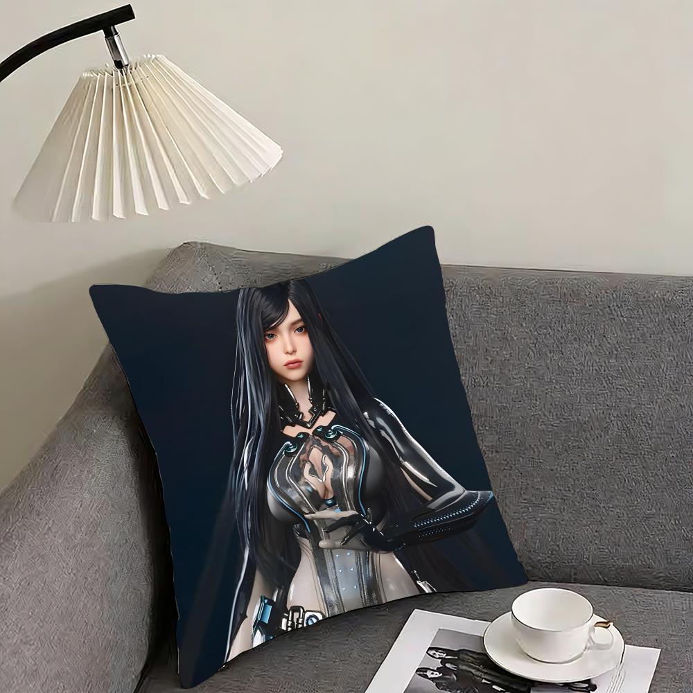

SStellar BladeE Game Cushion Cover Pillowcase Ultra Soft Skin Friendly Fabric Cloud Like Comfort Concealed Zipper 30x30cm