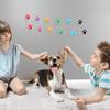 100-500pcs Cartoon Dog Paw Stickers Fridge Guitar Car Laptop Sticker Classic Tag Labels For Girls Notebook Scrapbook Stickers
