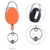 Transparent Card Slots Id Badge Holder Id Pendant Badge Reel Storage Organizer Employee Pass Work Card Case