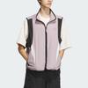 Adidas Future Style Woven Vest Color Block Casual Zip Stand Collar Sports Vest Men Vests Purple Pink JI9885