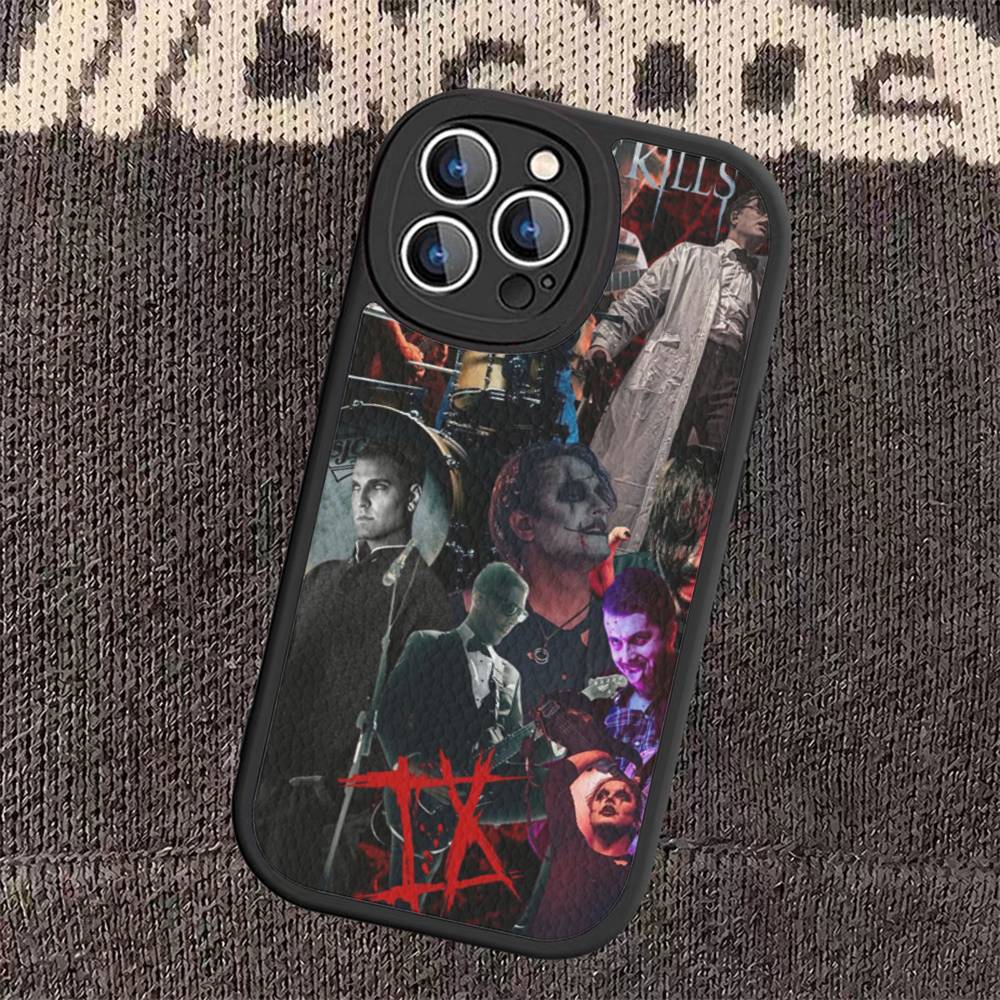 

Ice Nine Kills Band Phone Cover For iPhone 16 15 14 13 12 11 Pro Max Plus Leather Soft Case iPhone 14pro max