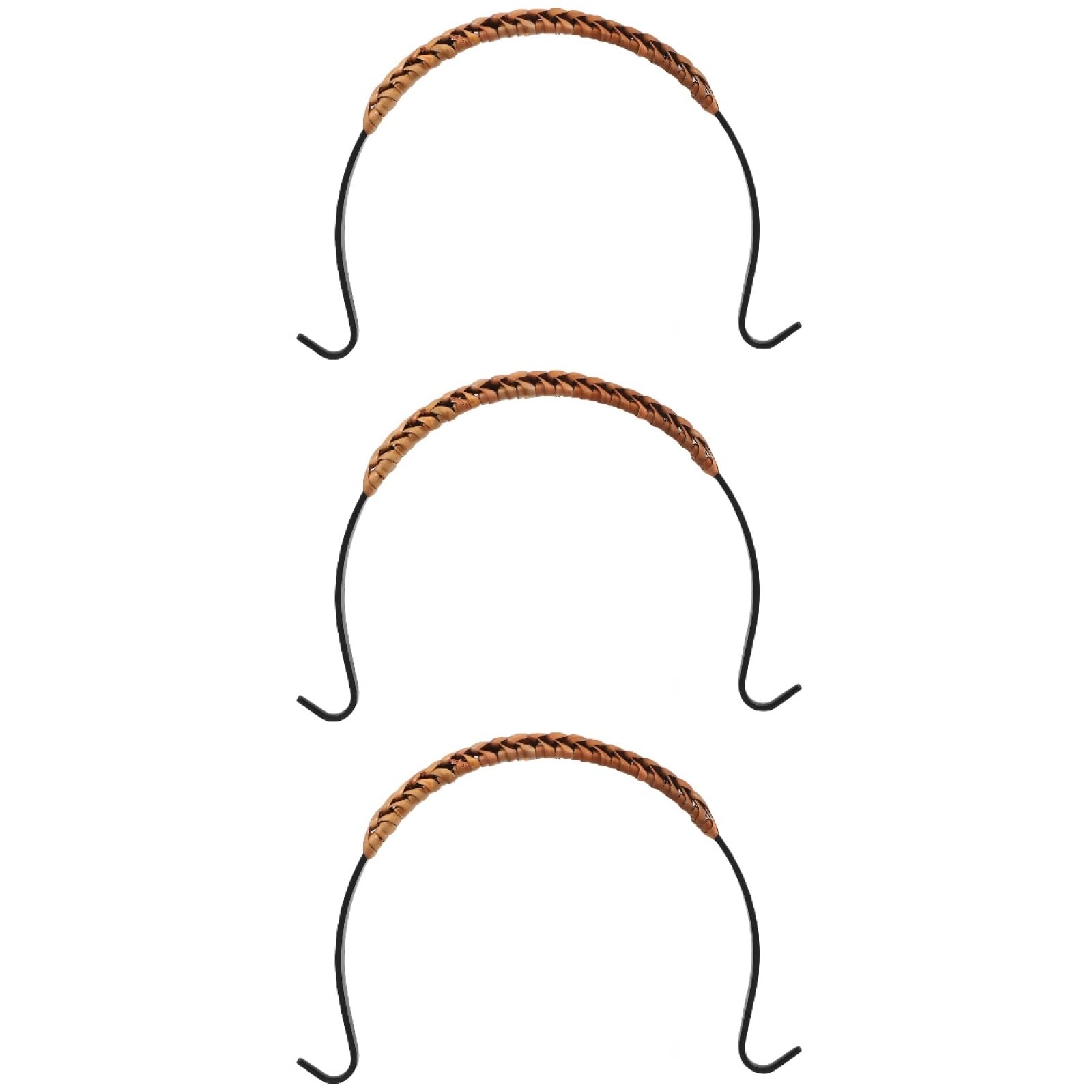 

Ручки для чайника COHEALI, Набор из 3 штук, Сменные ручки для чайника, Аксессуары для чайника Кунг-фу, Сменные ручки для чайника, Ротанговые ручки для чайника,