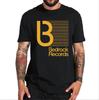 Bedrock Records Progressive House Music Record Label Mens T-Shirt Cotton Unisex T-Shirt