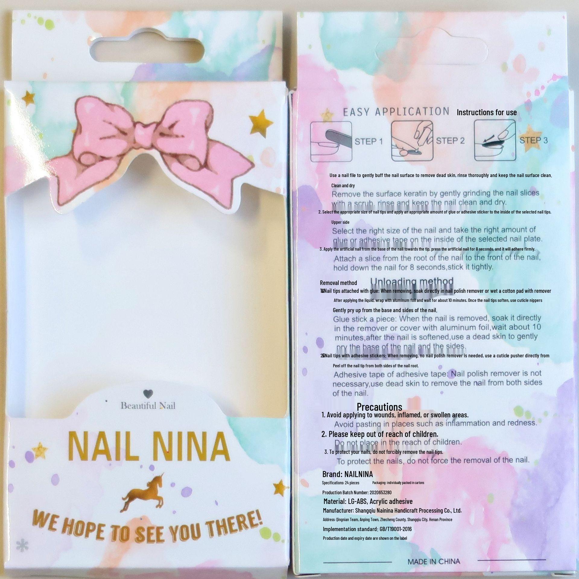 Square & Round Head Nail Tool Box with Bow Design