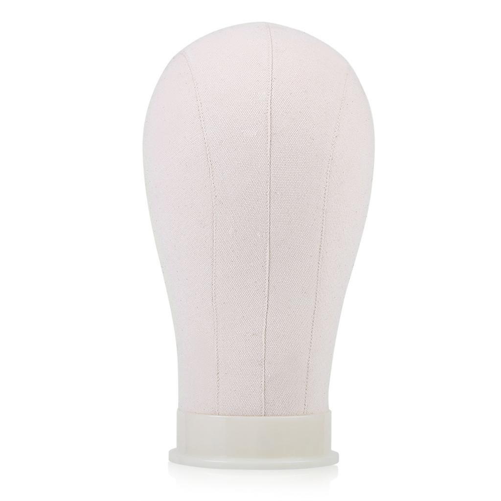 21inch Canvas Head Wig Model Making Mannequin Head Hat Headwear Cap Display Manikin Model