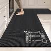 Premium Kitchen Floor Mat L-shaped Dirt-resistant Anti-slip Mat Diatom Mud Easy To Clean Foot Mat Household Quick-drying Water-absorbing Floor Mat