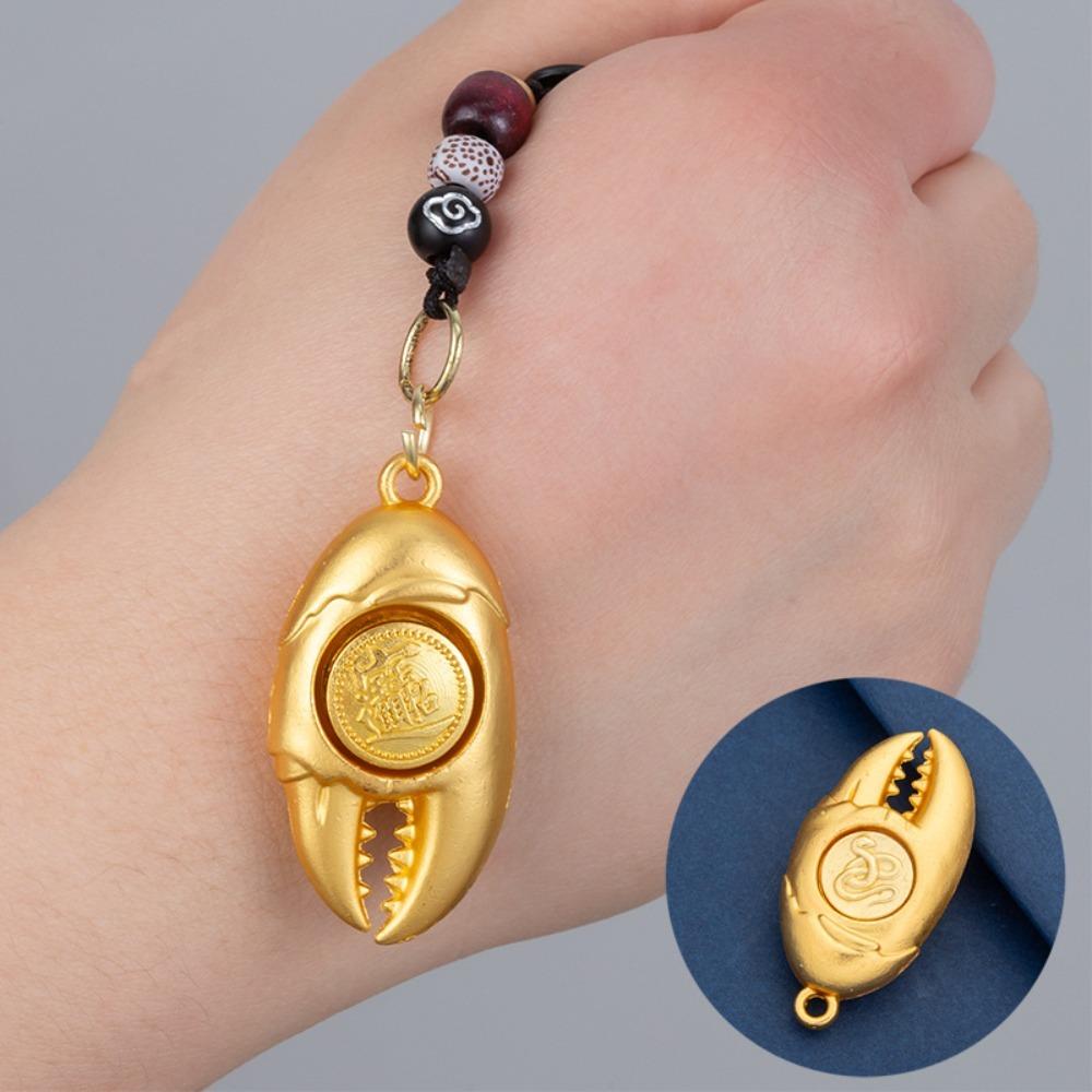 Hanging Rotating Keychain Chinese Style Car Keychain Creative Zodiac Keychain  Gift
