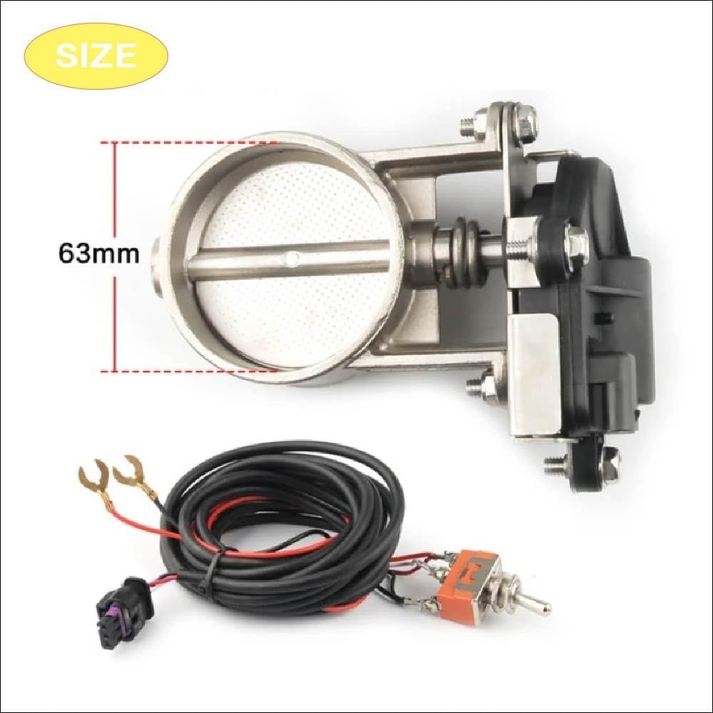 Variable Muffler Valve Toggle Fits Alto Wrangler Various Wiring Included Switch, Open/Close, Straight/Silencer Switch, 51mm/63mm/76mm, Skyline, AE86,