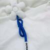 Fashion Trendy Stuffed Keychain Pendant Bag Charm Flower Key Chain Backpack Ornament Accessories
