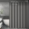 Thick Waterproof Shower Drapery, PEVA, Privacy Divider, Gray, 120cm X 180cm Gray 120*180cm