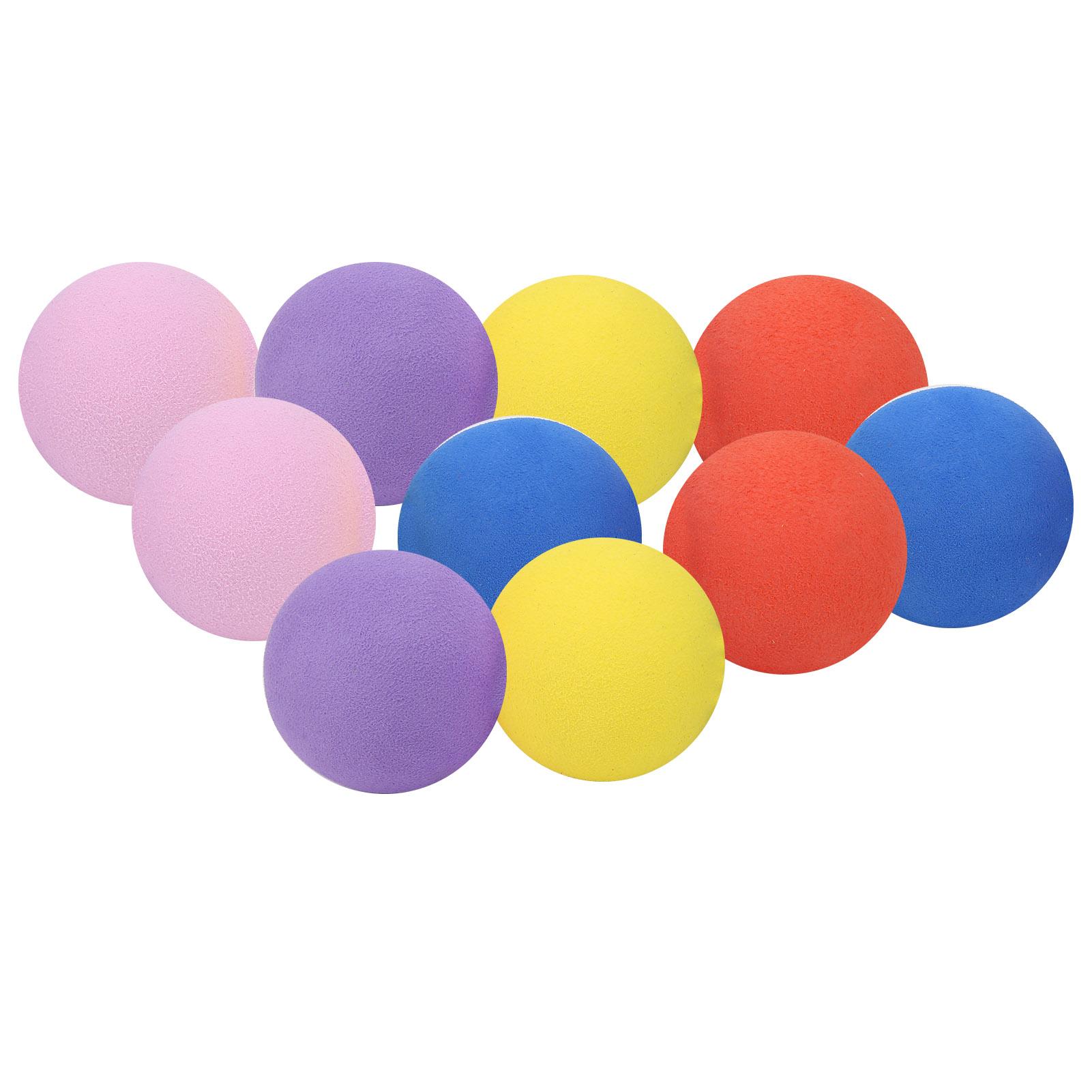 

EVA Children Golf Lightweight Kid Toy Ball Foam Ball 60mm Yellow Blue Orange Purple Pink