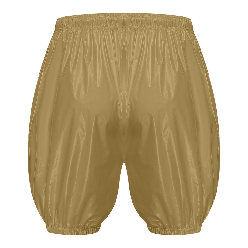 Unisex Adults Waterproof Reusable Diaper Cover Elastic Waistband Drawstring Leak Proof Washable Incontinence Shorts