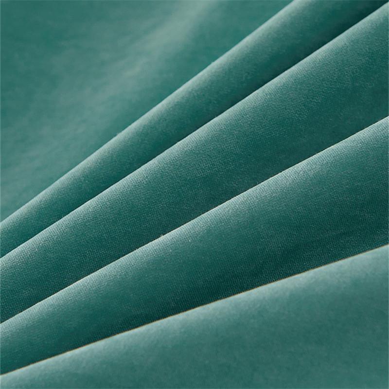 Luxury Green Quilted Bedspread On The Bed Queen Bed Skirt Single-piece Anti-slip Bed Sheet with 45cm Height Skirt Home Textiles