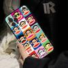 Fashion Logo P-Paul F-Frank Black Soft Phone Case For IPhone 16 15 14 13 11 12 17 Pro Max Mini Plus