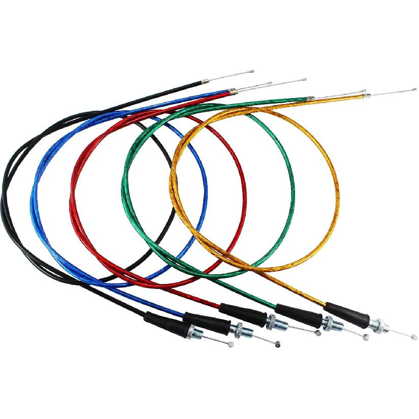 PRO BAT 1270mm/50'' Throttle Cable with Straight Tip for 50cc 80cc 90cc 110cc 125cc Pit Dirt Trail Pro ATV Quad BikeMini Baja MBX10 MBX11 MB165 MB200