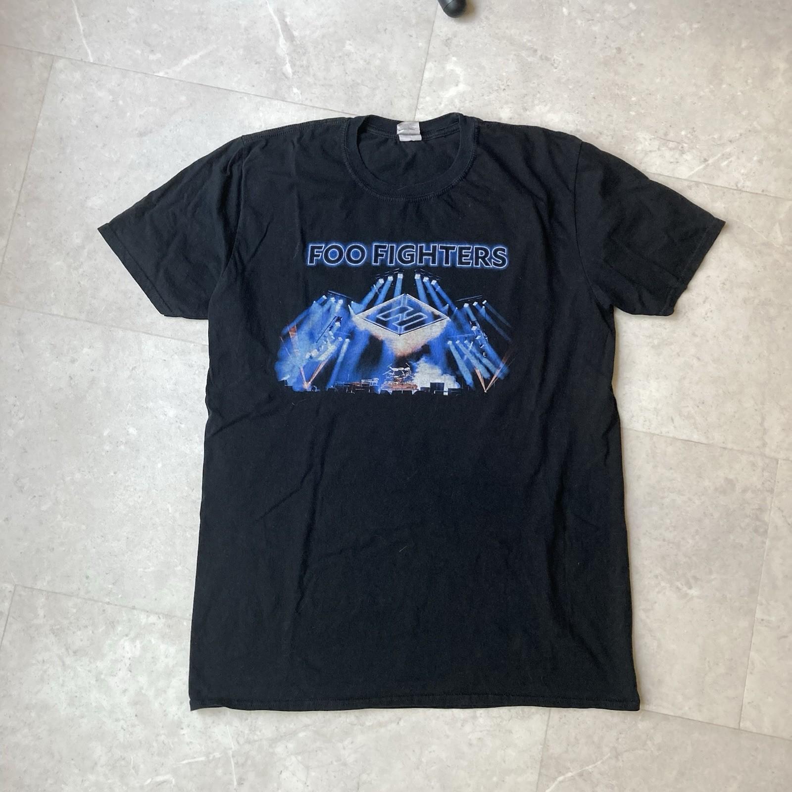 foo fighters concrete and gold tour grunge rock band tee size large Unisex T-Shirt XXL