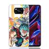 My Hero MHA Art Phone Case For Xiaomi Poco X7 X6 X5 Pro F7 Ultra Redmi 15C 15 13 13C 12 12C 10 10A 10C 9 9A 9C 9T Cover Poco X7