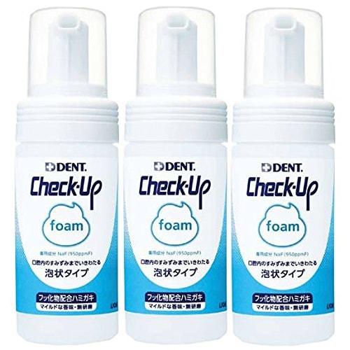 

Lion DENT Check-up foam 100ml x 3 bottles