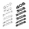 2026 Hot Car Sticker 3D Car Accessories Styling Decal Rear Door Badge Car Body Emblem For Peugeot 208 301 308 408 508 2008 3008