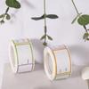 250Pcs Food Date Labels 50x30mm Adhesive Label Sticker Removable Freezer Labels for Kitchen Freezer Restaurant Bistros