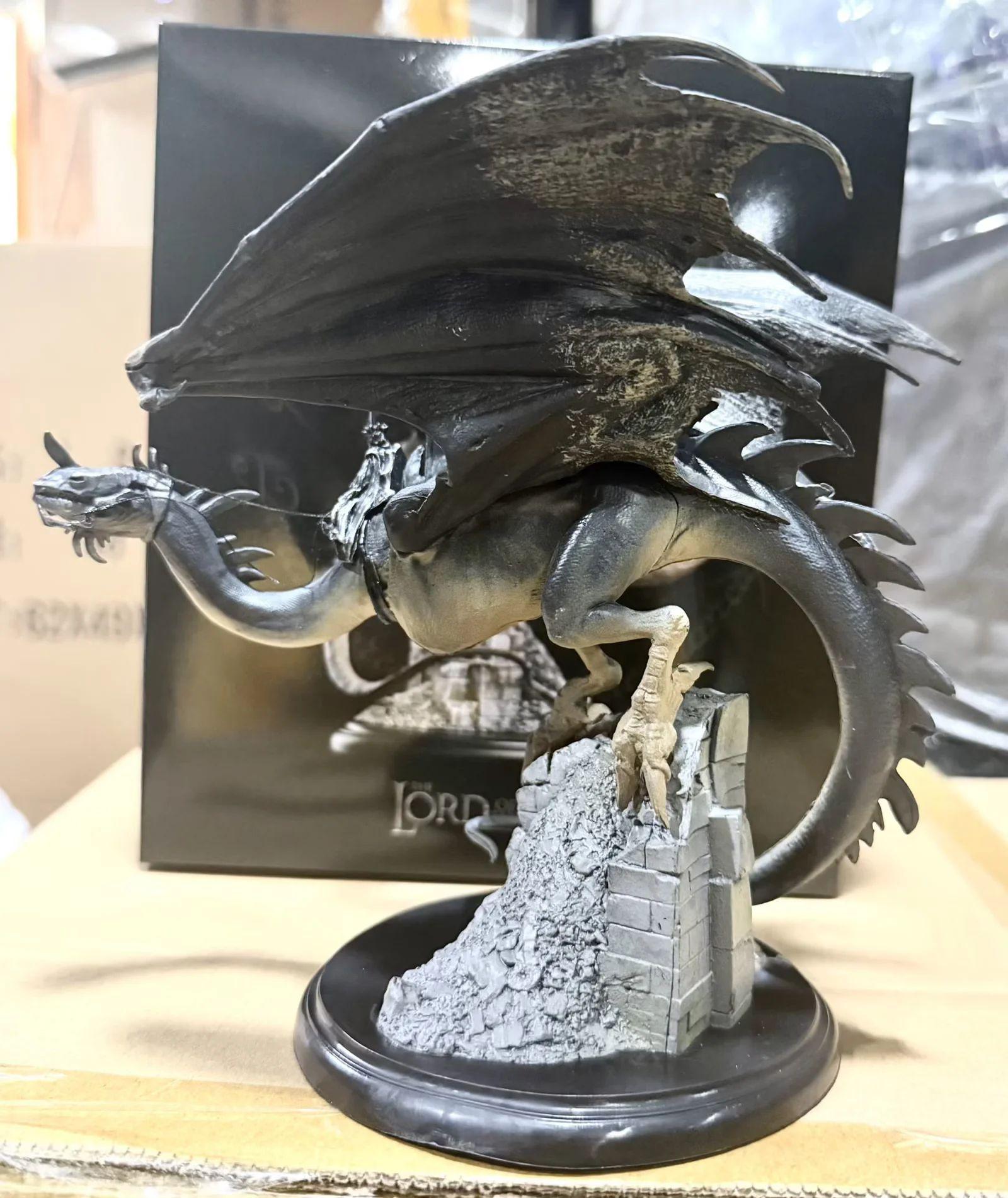 Movie Peripherals, Lord Of The Rings, Lord Of The Rings, Ring Spirit Dragon, Witch King Angmar, Magic, Flying Beast Boxed Figure