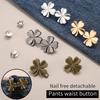1 pereche blugi buton reglabil cleme pentru pantaloni fuste talie strângere cataramă buton Snap ajustator pantaloni Pin retractabil buton
