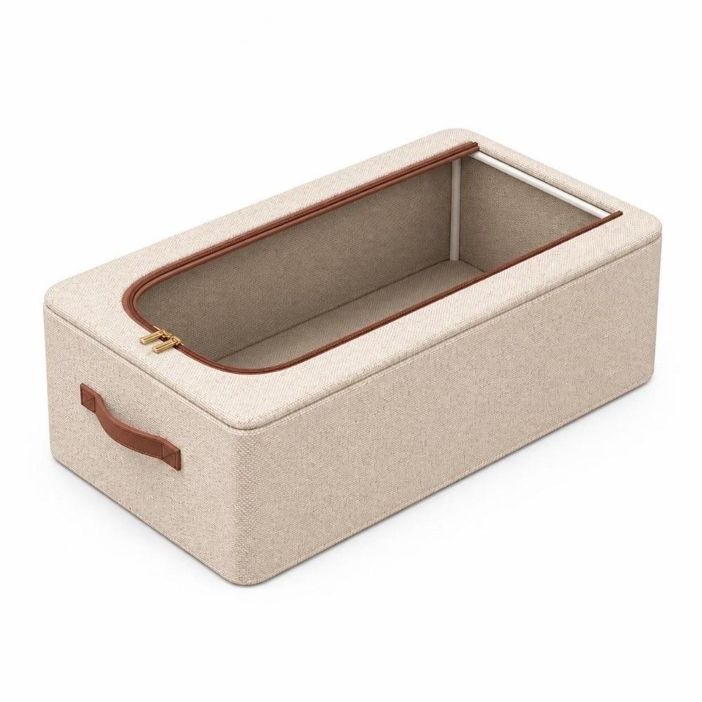 Moisture-Proof Foldable Shoe Rack Dustproof Under Bed Storage Box  Sports Shoes Storage