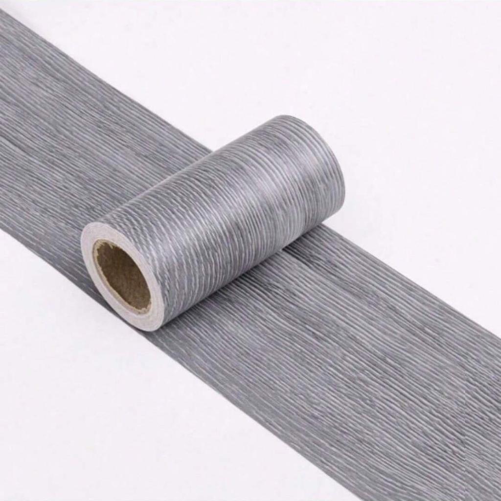 1PC 5mx10cm Thickened Wood Grain Skirting Line Wall Sticker, Self-Adhesive Living Room Bedroom Wall Corner Decoration