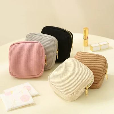 New Mini Makeup Lipstick Bag Organizer Bags Small Pouch Sanitary Napkins Case Travel Cosmetic Storage Pouch Women