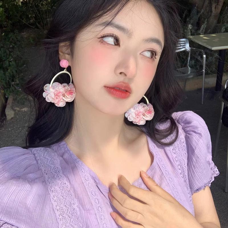 Resort Style Sunflower Earrings - Spring/Summer 2025 Collection for Women