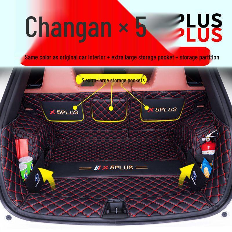 Compatible Trunk Mat for 26 Changan Second-Gen X5Plus Models - Custom Interior Tail Box Mat