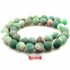 Natural Multi-color Frosted Agate Loose Beads for DIY Jewelry Accessories