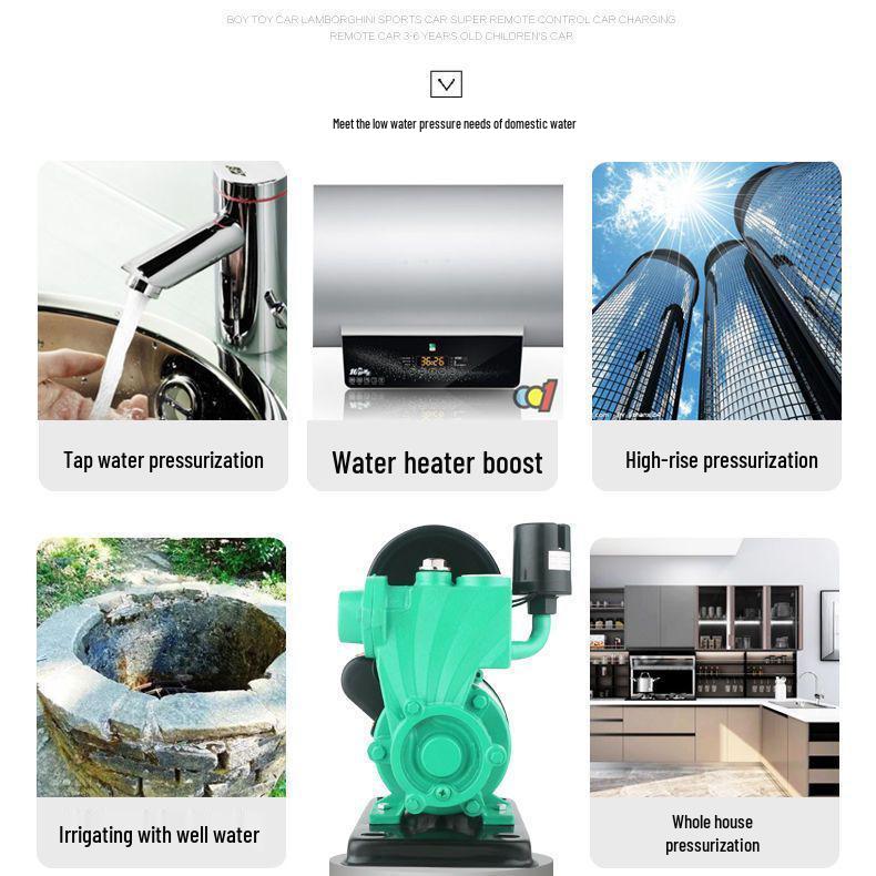 220V Household Automatic Booster Pump for Well and Tap Water Systems