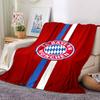 Bayern Munich Theme Printed Blanket - Perfect for Couch, Bed, Travel & Outdoor Use | Machine Washable, Cozy & Durable.